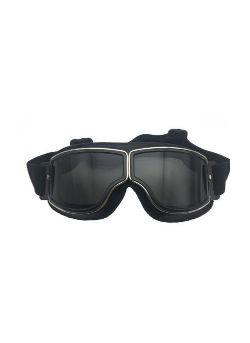 Gafa motorista retro tipo cafe racer ahumadas