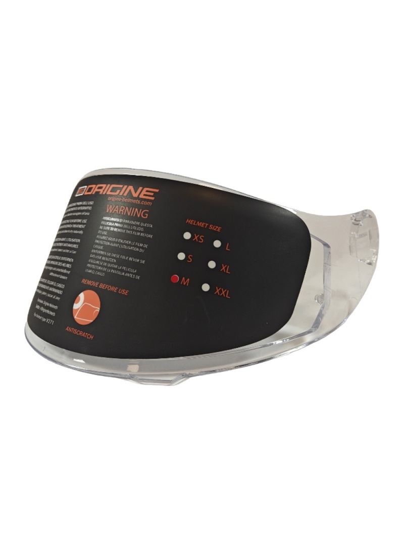ORIGINE LOGIC VISOR TRANSPARENTE