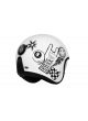 Capacete Jet Origine Spirit Sticky Gloss White