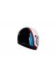 Fullface Motorradhelm retro style Origine Omega Summit Red White Gloss E2206